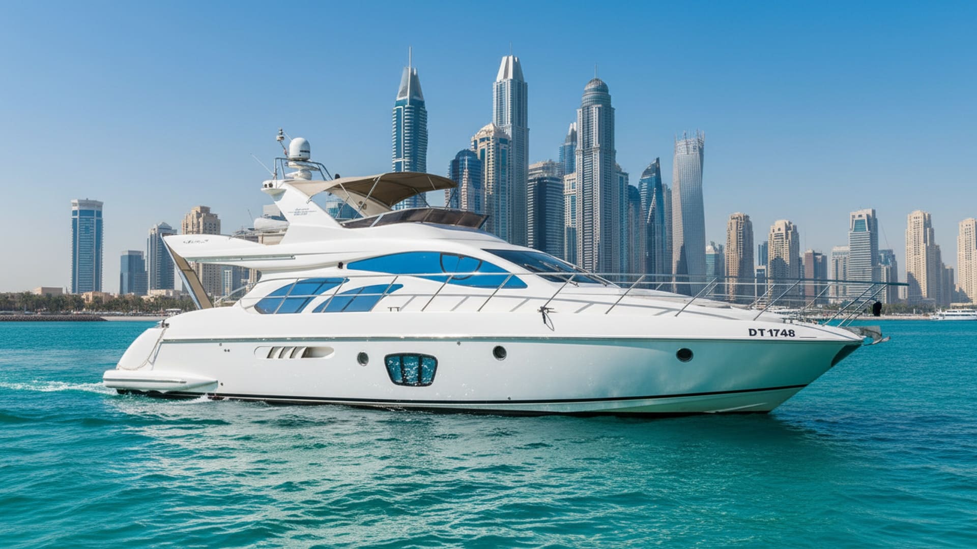 Coral Fortune 55 ft yacht charter Dubai