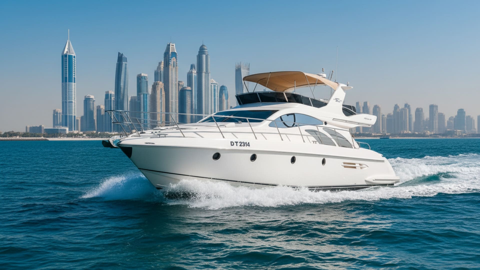 Роскошная яхта Ocean Seeker 50 ft в Дубай Марина