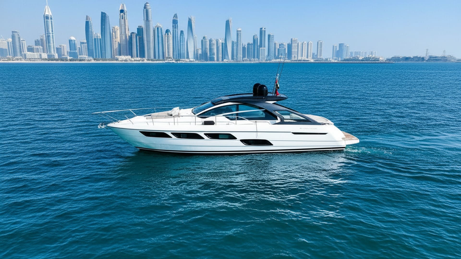 Pearl Navigator 52 ft yacht charter Dubai