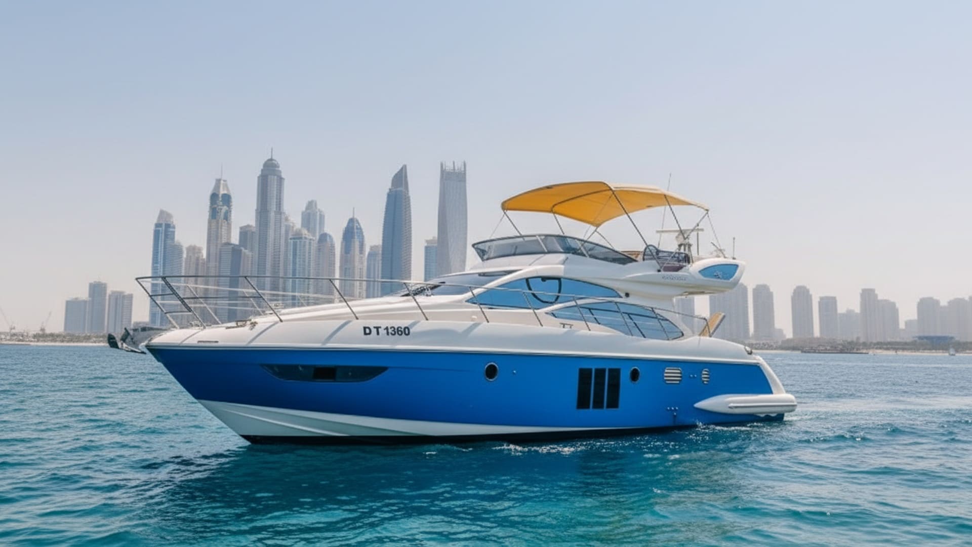 Paradise Wind 48 ft yacht charter Dubai