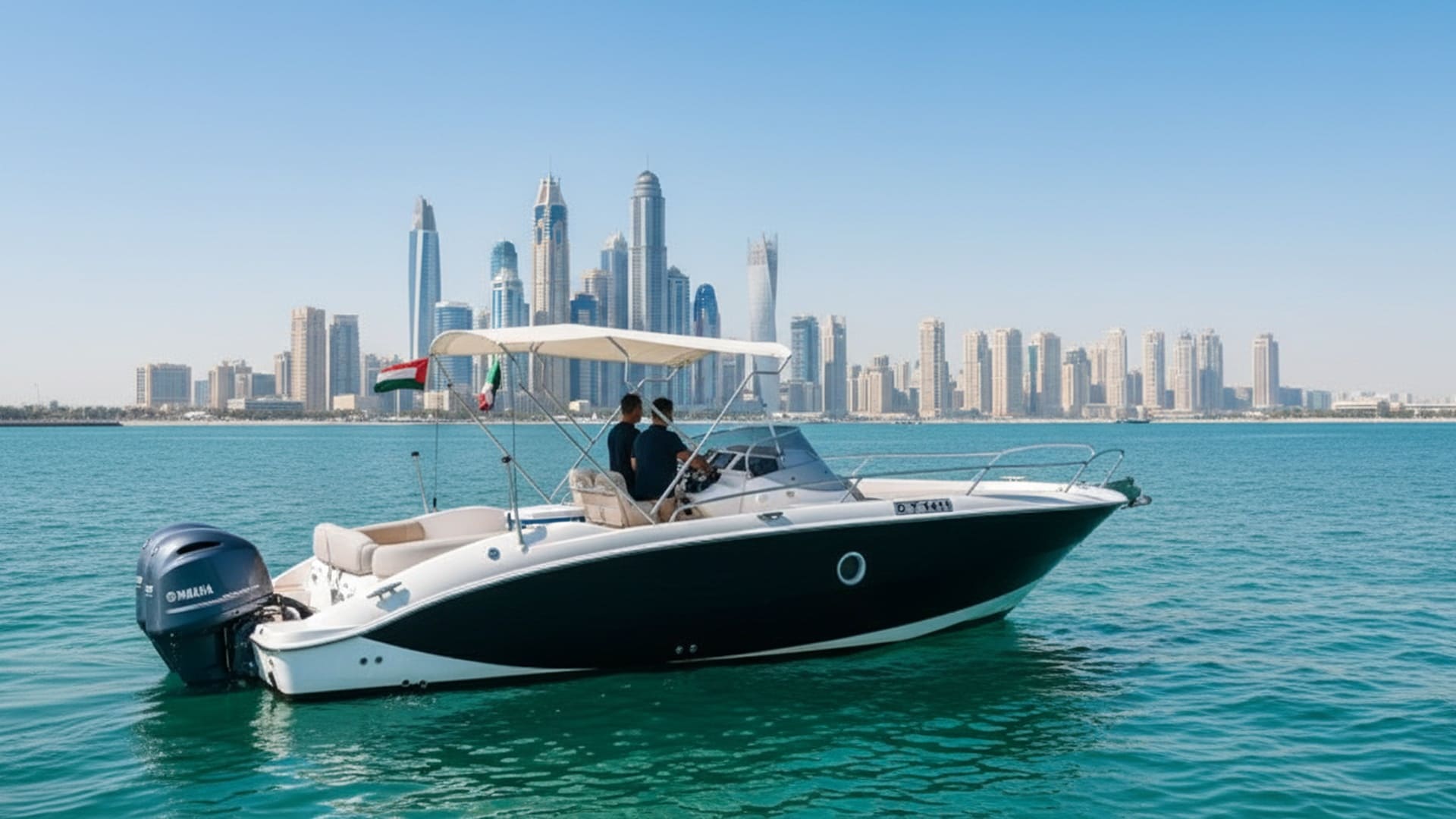 Platinum Haven 27 ft yacht charter Dubai